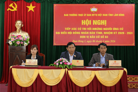 Cử tri Đam Rông 1 quan tâm hạ tầng, an sinh và phát triển kinh tế