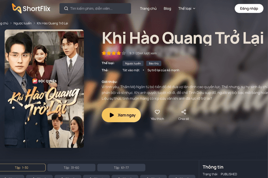 Xem phim ngắn hay, khám phá short drama hot 2026 tại ShortFlix.Net