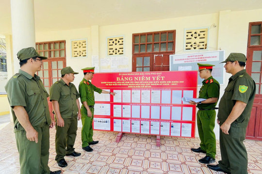Đặc khu Phú Quý bảo đảm an ninh, an toàn cho ngày hội lớn