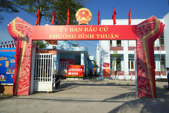 Phường Bình Thuận sẵn sàng cho ngày hội bầu cử