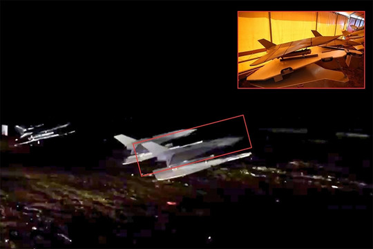 Iran triển khai UAV cảm tử phản lực Hadid-110 với tốc độ vượt trội 510km/h