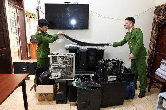 Công an tỉnh Hưng Yên triệt phá đường dây Xôi Lạc TV quy mô hơn 300 tỷ đồng