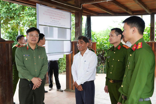 Công an thành phố Huế triển khai bảo đảm an ninh trật tự bầu cử tại các xã miền núi