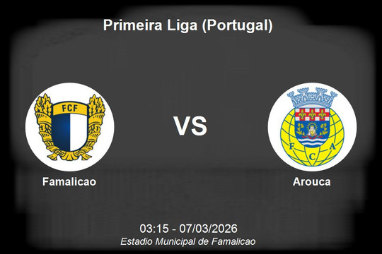 Nhận định Famalicao vs Arouca - Primeira Liga