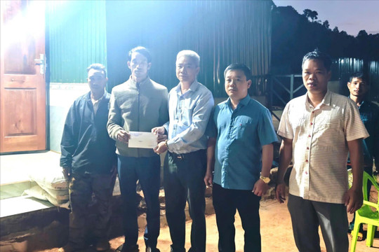 Thương tâm một trẻ đuối nước tại xã biên giới Quảng Trực
