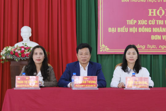 Cử tri Quảng Trực kỳ vọng ứng cử viên HĐND tỉnh quan tâm phát triển vùng biên