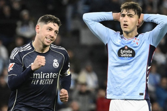 Real Madrid hạ Celta Vigo 2-1: Siêu phẩm phút 95 của Valverde và nỗi lo hàng thủ