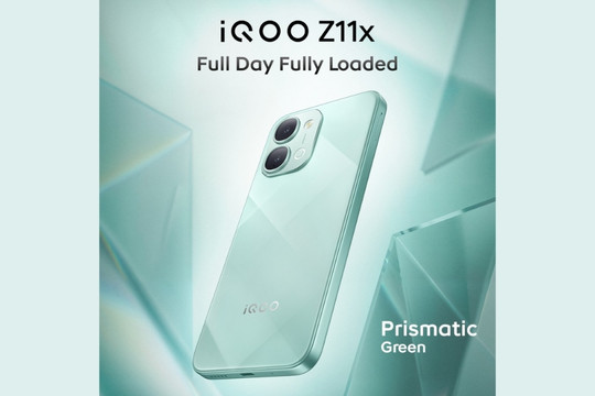 iQOO Z11x gây ấn tượng với pin 7,200 mAh và chip Dimensity 7400 Turbo mạnh mẽ