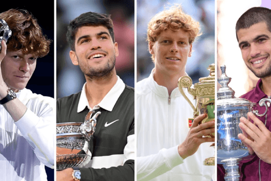 Carlos Alcaraz và Jannik Sinner: Sự thống trị tuyệt đối và bài toán nan giải của ATP