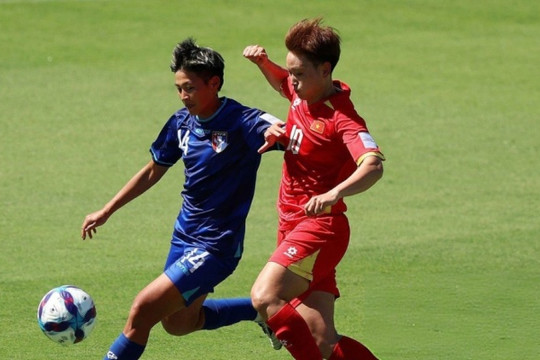 Tuyển nữ Việt Nam thua Đài Bắc Trung Hoa 0-1 tại Asian Cup 2026: Tiếc nuối những cơ hội