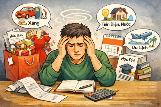 Thắt chặt chi tiêu sau tết: Chuyện không của riêng ai