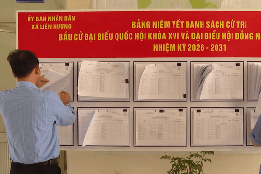 Lâm Đồng phát động thi đua cao điểm phục vụ bầu cử Quốc hội và HĐND các cấp