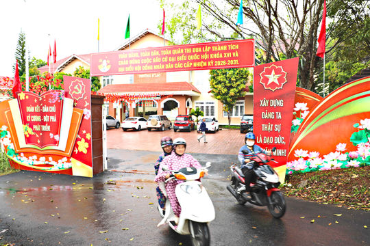 Các địa phương tại Lâm Đồng tập trung cao độ cho ngày bầu cử