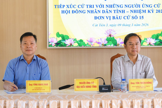 Cử tri vùng đồng bào dân tộc thiểu số Đồng Nai Thượng gửi gắm nhiều kiến nghị với ứng viên đại biểu HĐND tỉnh