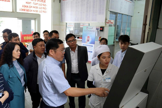 Ngành y tế đẩy mạnh cải cách hành chính