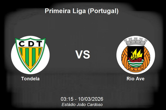 Nhận định Tondela vs Rio Ave - Primeira Liga