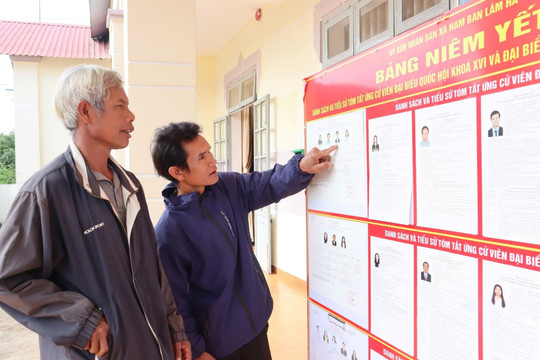 Linh hoạt đưa thông tin bầu cử đến vùng đồng bào DTTS tại Lâm Đồng