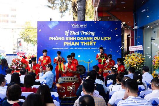 Vietravel khai trương phòng kinh doanh du lịch tại Phan Thiết, mở rộng thị trường