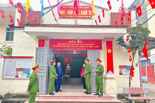 Lạng Sơn: Siết chặt công tác an toàn phòng cháy chữa cháy tại các điểm bầu cử