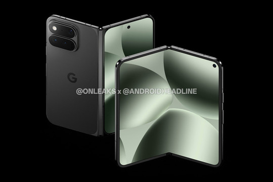 Lộ diện thiết kế Google Pixel 11 Pro Fold: Thân máy mỏng hơn và sức mạnh từ chip Tensor G6