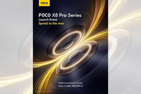 POCO X8 Pro series chốt lịch ra mắt: Phiên bản Max gây sốc với pin 8.500mAh