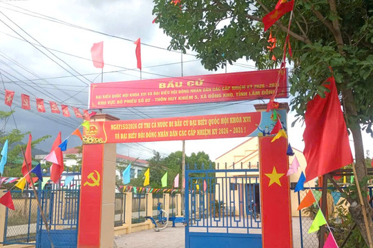 Đồng Kho sẵn sàng cho ngày hội non sông