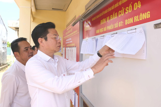 Tăng cường tuyên truyền để cử tri Lâm Đồng nắm rõ thời gian, quyền và nghĩa vụ tham gia bầu cử