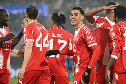 Bayern Munich đè bẹp Atalanta 6-1: Michael Olise rực sáng tại Champions League