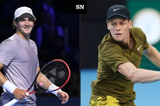 Jannik Sinner nhọc nhằn hạ Joao Fonseca sau 2 loạt tie-break tại Indian Wells