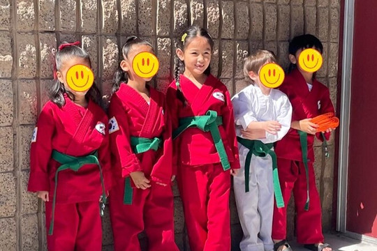 Bé Mèo - con gái cố nghệ sĩ Đức Tiến gây ấn tượng với chiều cao vượt trội ở tuổi lên 6