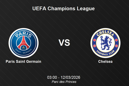 Nhận định Paris Saint Germain vs Chelsea - UEFA Champions League
