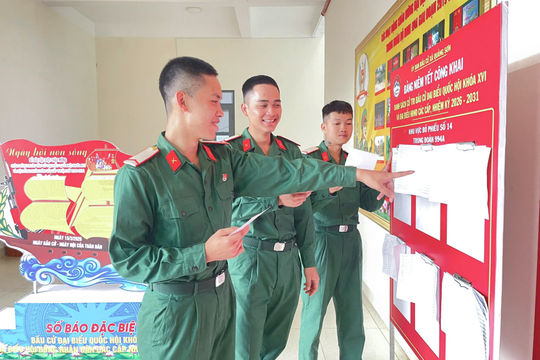 Chiến sĩ mới và những lá phiếu của niềm tin