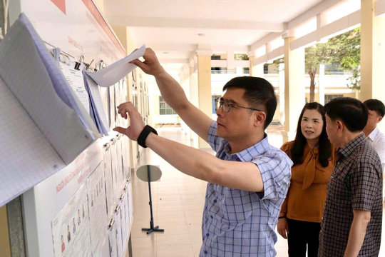 Ủy ban Bầu cử tỉnh Lâm Đồng kiểm tra công tác chuẩn bị bầu cử tại phường B’Lao