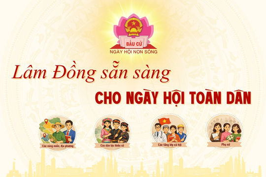 Lâm Đồng sẵn sàng cho Ngày hội toàn dân