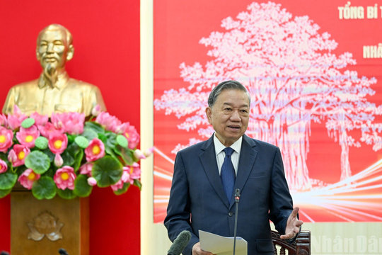 Bài phát biểu của Tổng Bí thư Tô Lâm tại cuộc làm việc với Báo Nhân Dân