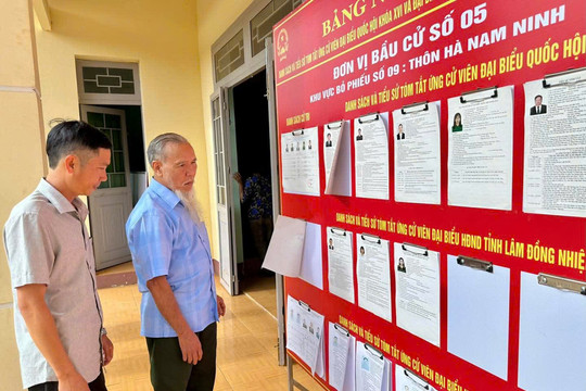 Ý Đảng gặp lòng dân trong ngày hội lớn