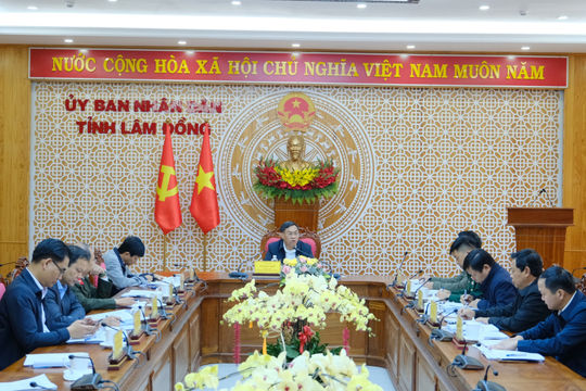 Tổ công tác số 3 UBND tỉnh Lâm Đồng họp tháo gỡ khó khăn cho các dự án đầu tư ngoài ngân sách