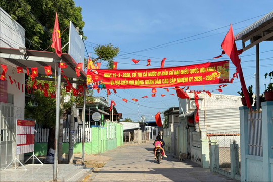 Sẵn sàng cho “Ngày hội non sông” ở Vĩnh Hảo