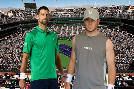Novak Djokovic chạm trán Jack Draper tại Indian Wells: Thử thách từ sức trẻ