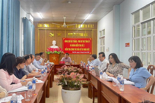 Hoài Đức, Đức Linh bảo đảm điều kiện cho ngày bầu cử