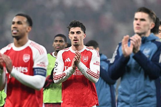 Kai Havertz ghi bàn phút cuối giúp Arsenal hòa kịch tính Bayer Leverkusen tại Champions League