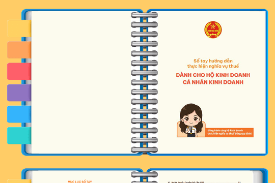 Sổ tay Hướng dẫn thực hiện nghĩa vụ thuế dành cho hộ kinh doanh