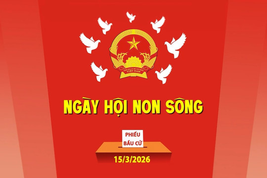 VTV1 truyền hình trực tiếp cầu truyền hình “Ngày hội non sông” từ 6h ngày 15/3