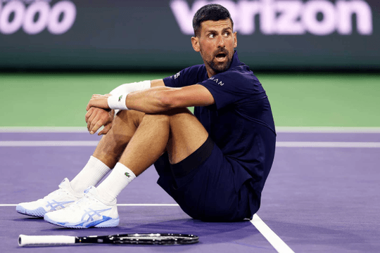 Novak Djokovic thất bại kịch tính 1-2 trước Jack Draper tại Indian Wells 2026