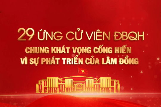 Cam kết hành động vì sự phát triển bền vững của Lâm Đồng
