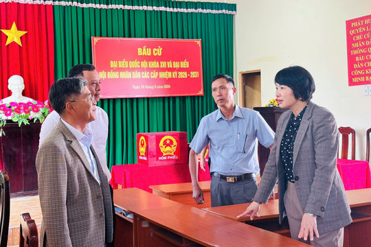 Các xã khu vực 2 Lâm Đồng hoàn tất công tác chuẩn bị bầu cử
