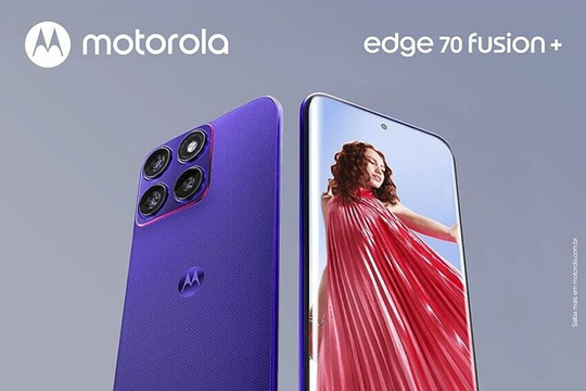 Motorola Edge 70 Fusion+ 5G ra mắt: Màn hình 5.200 nits và chuẩn kháng nước IP69