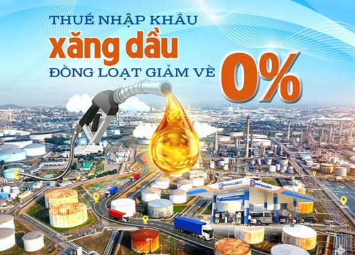 Chính phủ giảm thuế nhập khẩu xăng dầu về 0% theo Nghị định 72/2026/NĐ-CP từ ngày 9/3