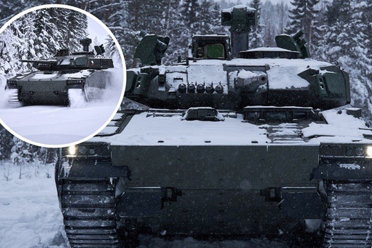 Quân đội Séc thử nghiệm xe chiến đấu bộ binh CV9030CZ Mk IV tại Thụy Điển
