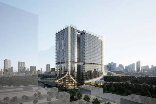 Hà Nội: Dự án tháp đôi Capital One 30 tầng tại phía Nam đẩy nhanh tiến độ thi công